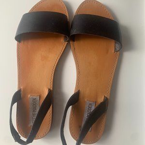 Steve Madden Black Slingback Sandals - 9.5